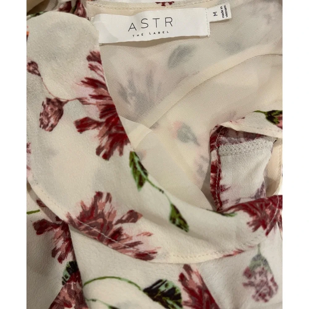 ASTR the Label Ruffle Button Down Tank - Picture 4 of 4